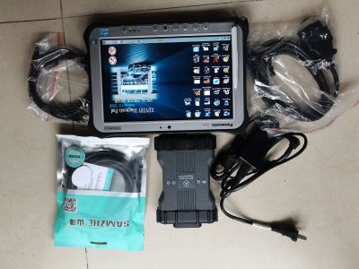 Mercedes Benz  OEM C6 DoIP  Diagnosis VCI with Panasocnic FZ-G1 with 2022-06 Xentry SSD  complete set 