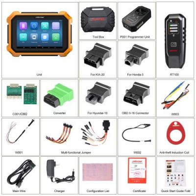 OBDSTAR X300 DP Plus X300 PAD2 C Package Full Version Get Free P004 Adapter and FCA 12+8 Adapter with 13 Months Free Update Online