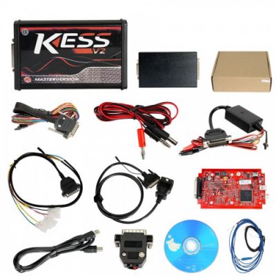 Kess V2 V5.017 SW V2.8 Red PCB Plus Ktag 7.020 SW V2.25 Red PCB EU Online Version