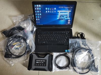 Super MB Pro M6 Wireless Star Diagnosis Tool  with Dell E6430 laptop 2022-09 XENTRY SSD software  Work on Both Cars and Trucks